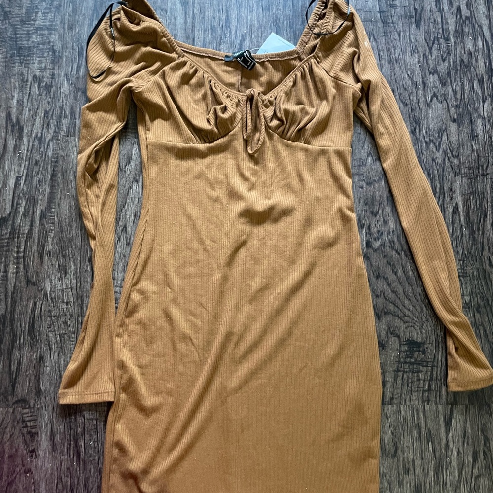 Forever 21 brown dress